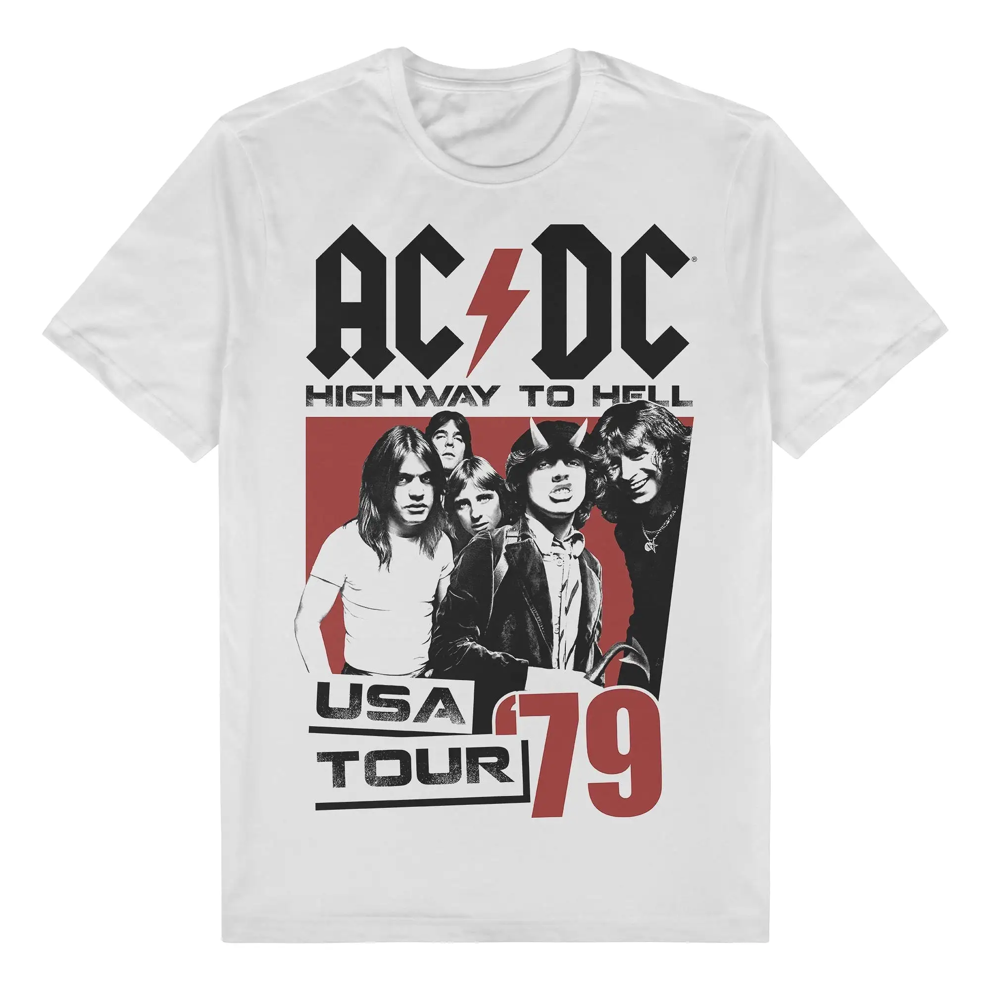 ACDC Highway to Hell USA Tour 79 Unisex Tee