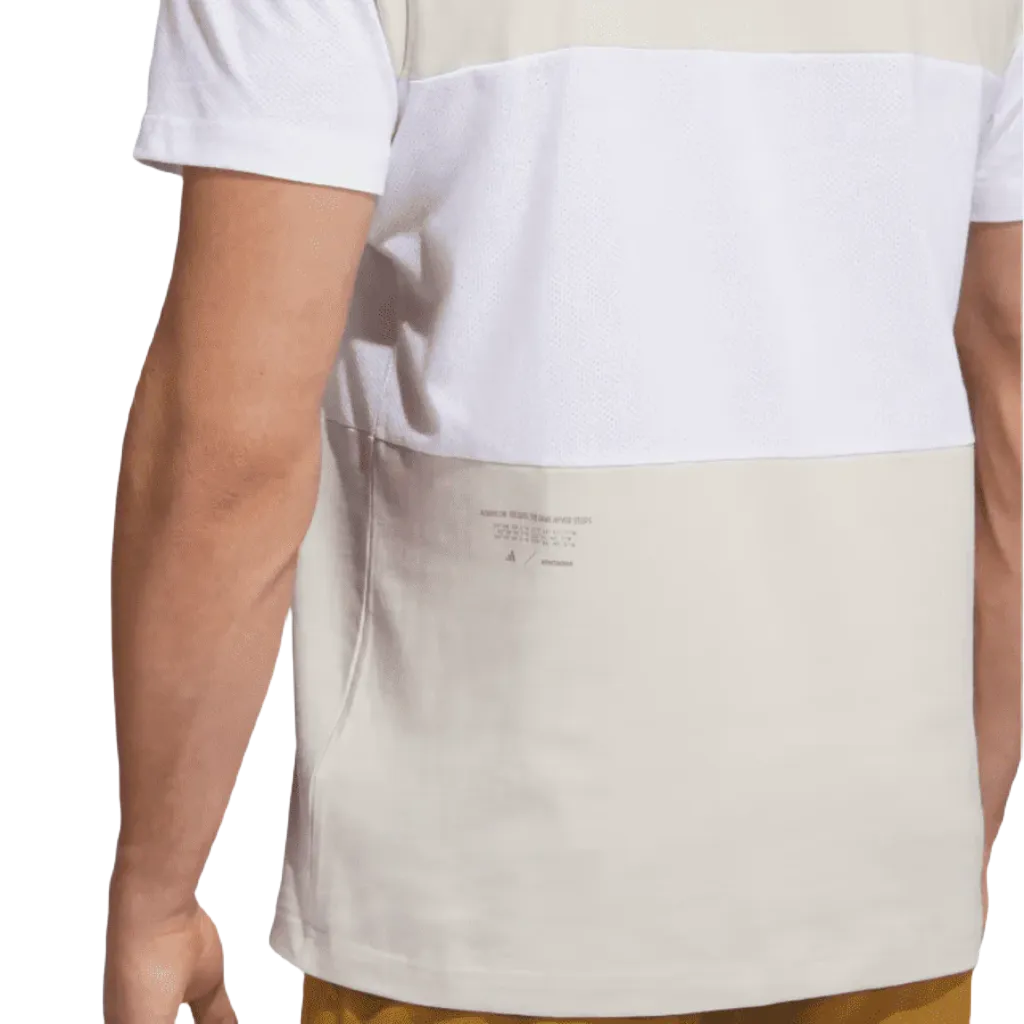 Adicross Block Golf Polo Shirt - Brown