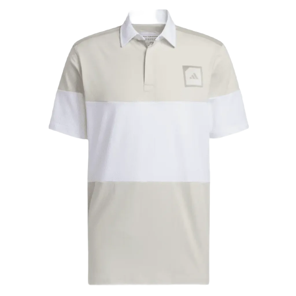 Adicross Block Golf Polo Shirt - Brown