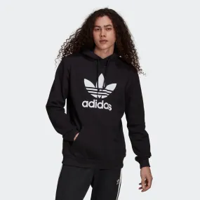 Adidas Trefoil Hoodie 'Black White'