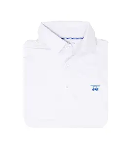 Albatross Youth Polo - Solid White