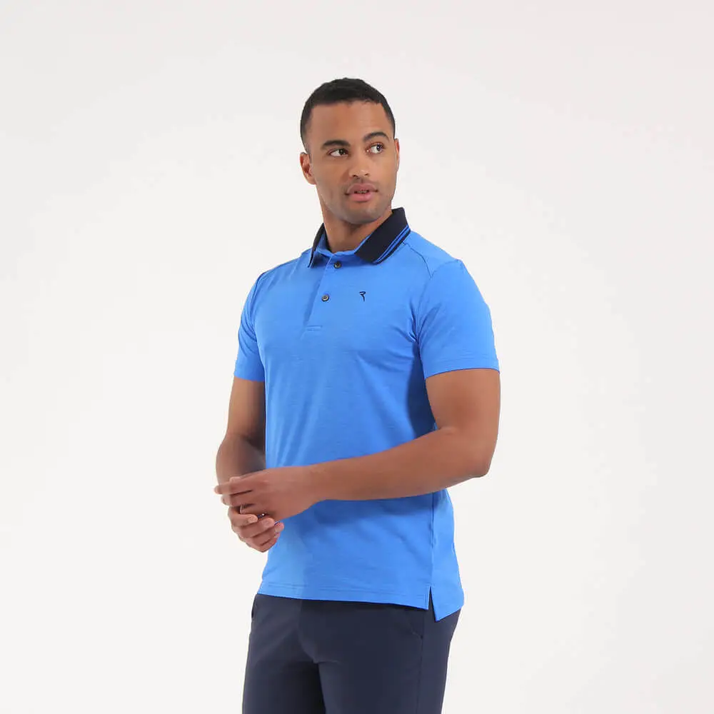 ALETTO |  | LIGHTWEIGHT MELANGE SUNBLOCK POLO