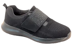  Align Velcro-Strap Mesh Sneaker in Black CLOSEOUTS  