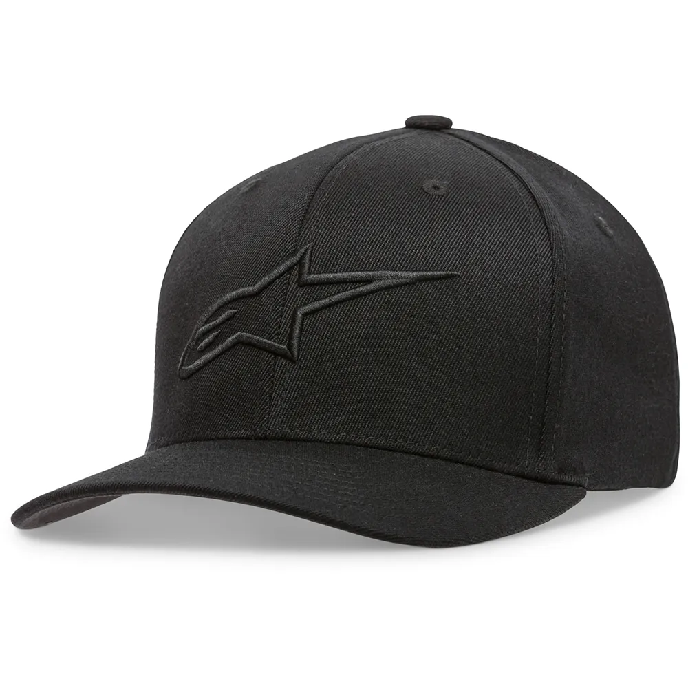 Alpinestars Ageless Curve Hat - Black/Black