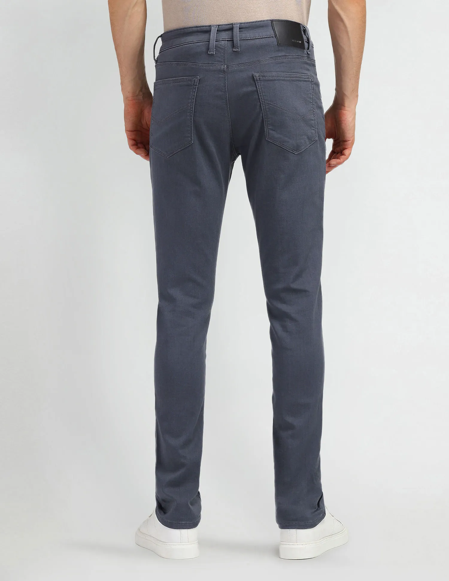 Arrow Sport Mid Rise Jameson Slim Fit Jeans