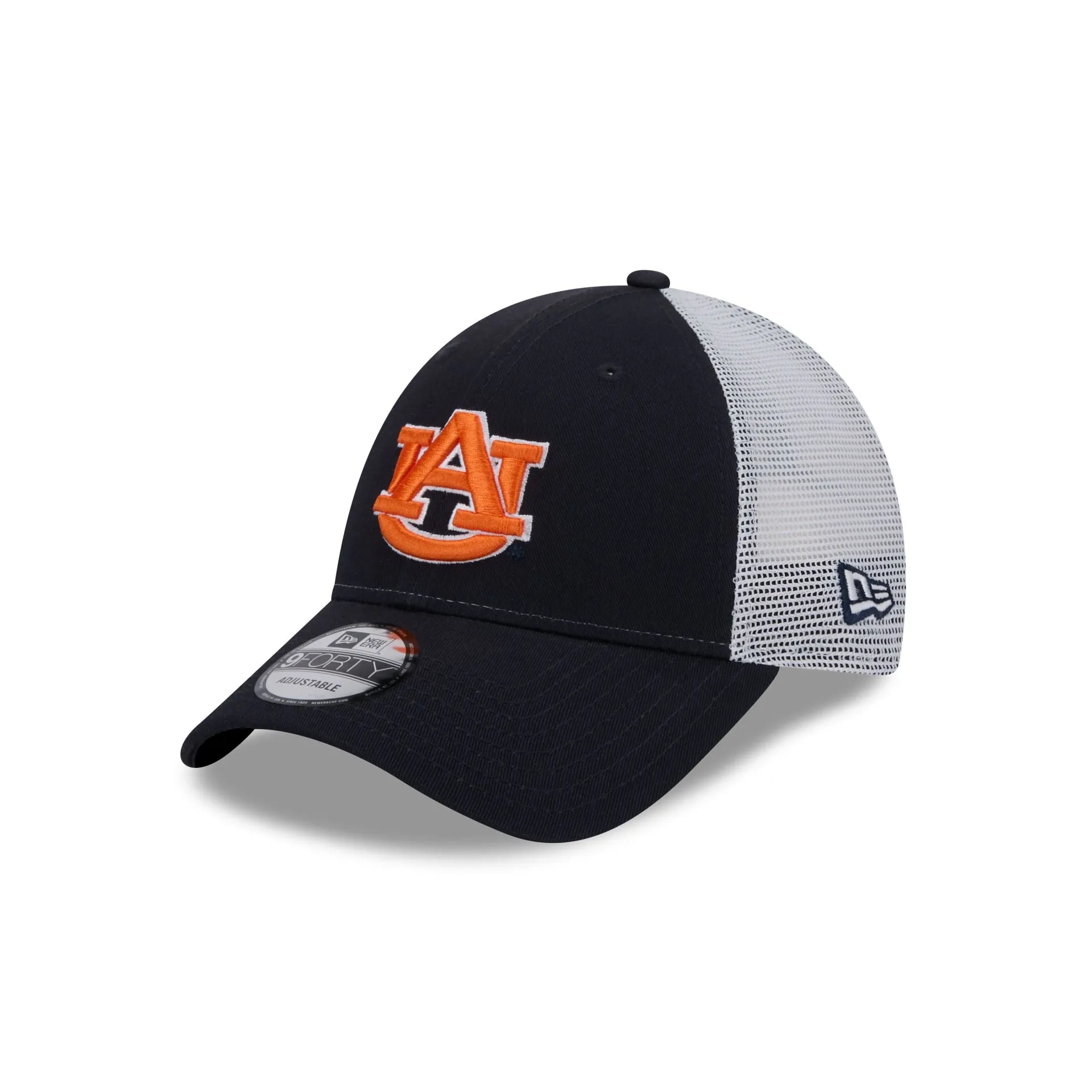 Auburn Tigers Navy 9FORTY Trucker Hat