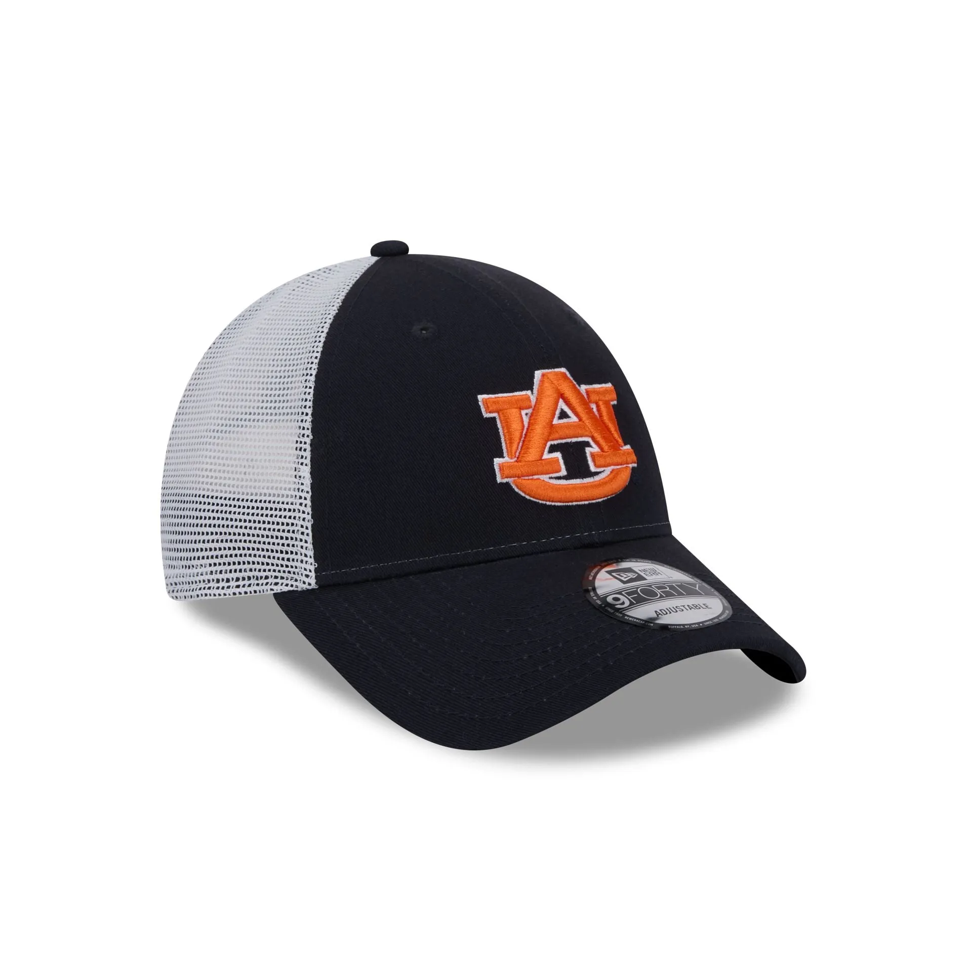 Auburn Tigers Navy 9FORTY Trucker Hat