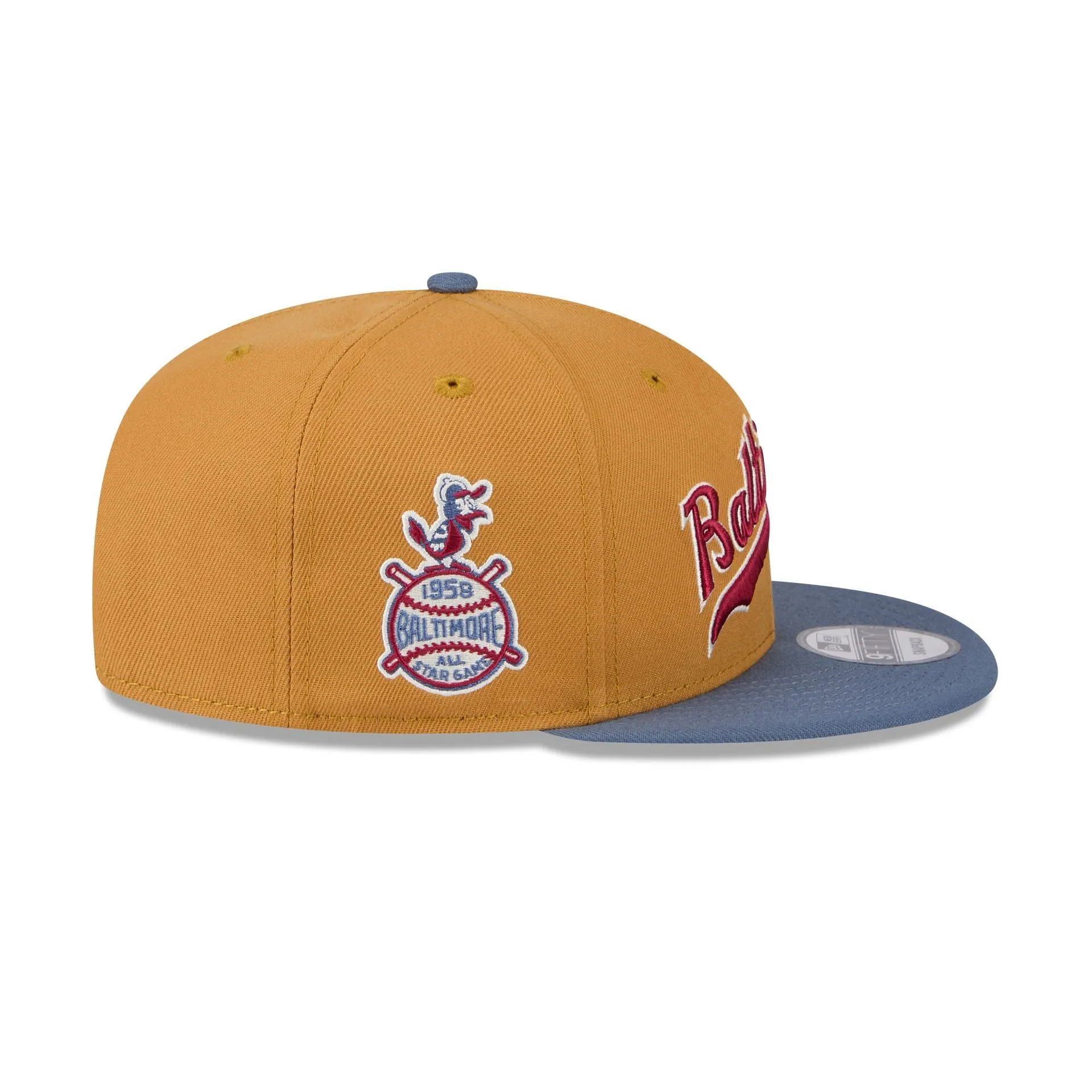 Baltimore Orioles Panama Tan 9FIFTY Snapback Hat