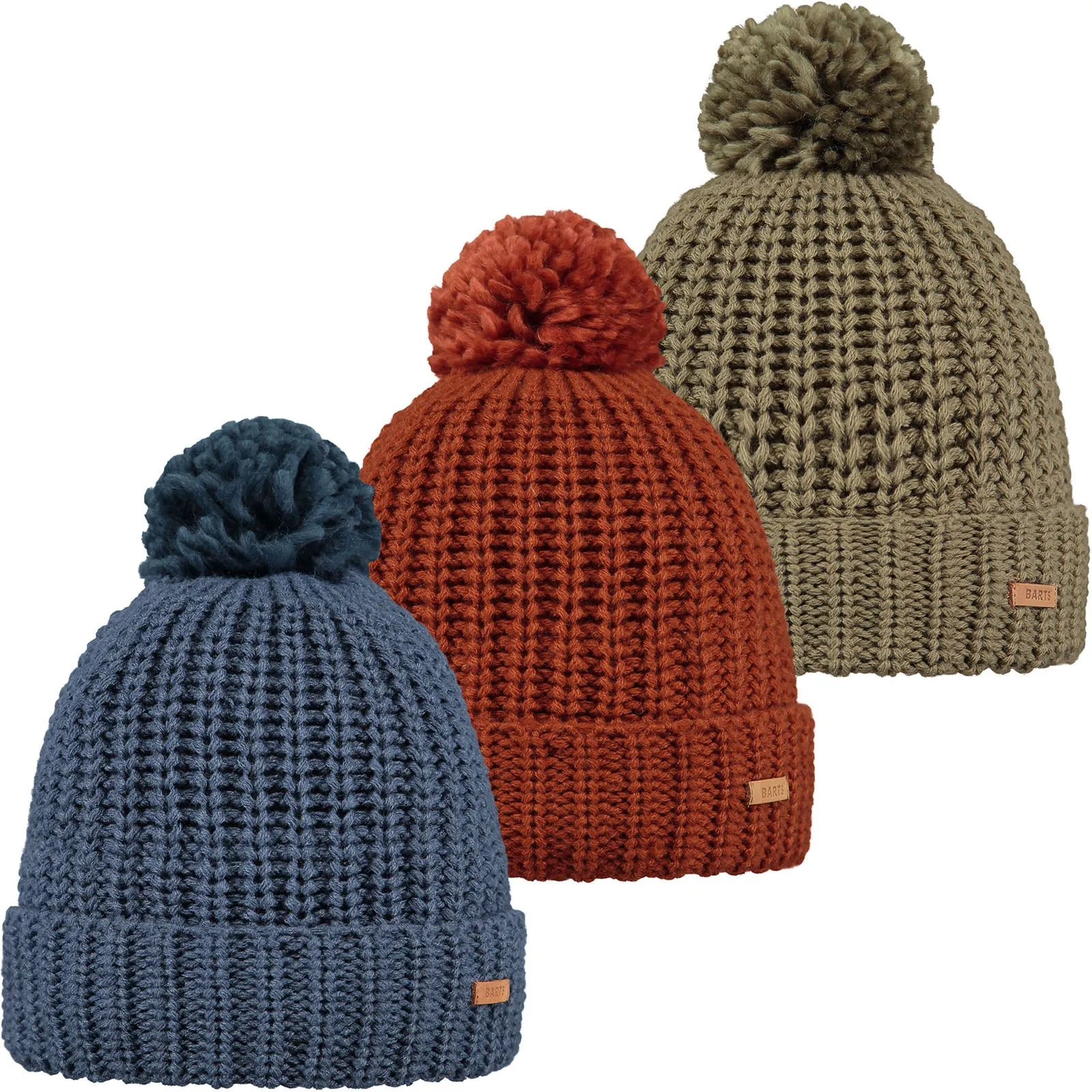 Barts Kids Edin Chunky Knitted Bobble Hat