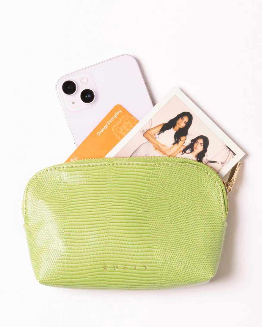 Billetera Rusty Mila Pouch* Pastel Lime