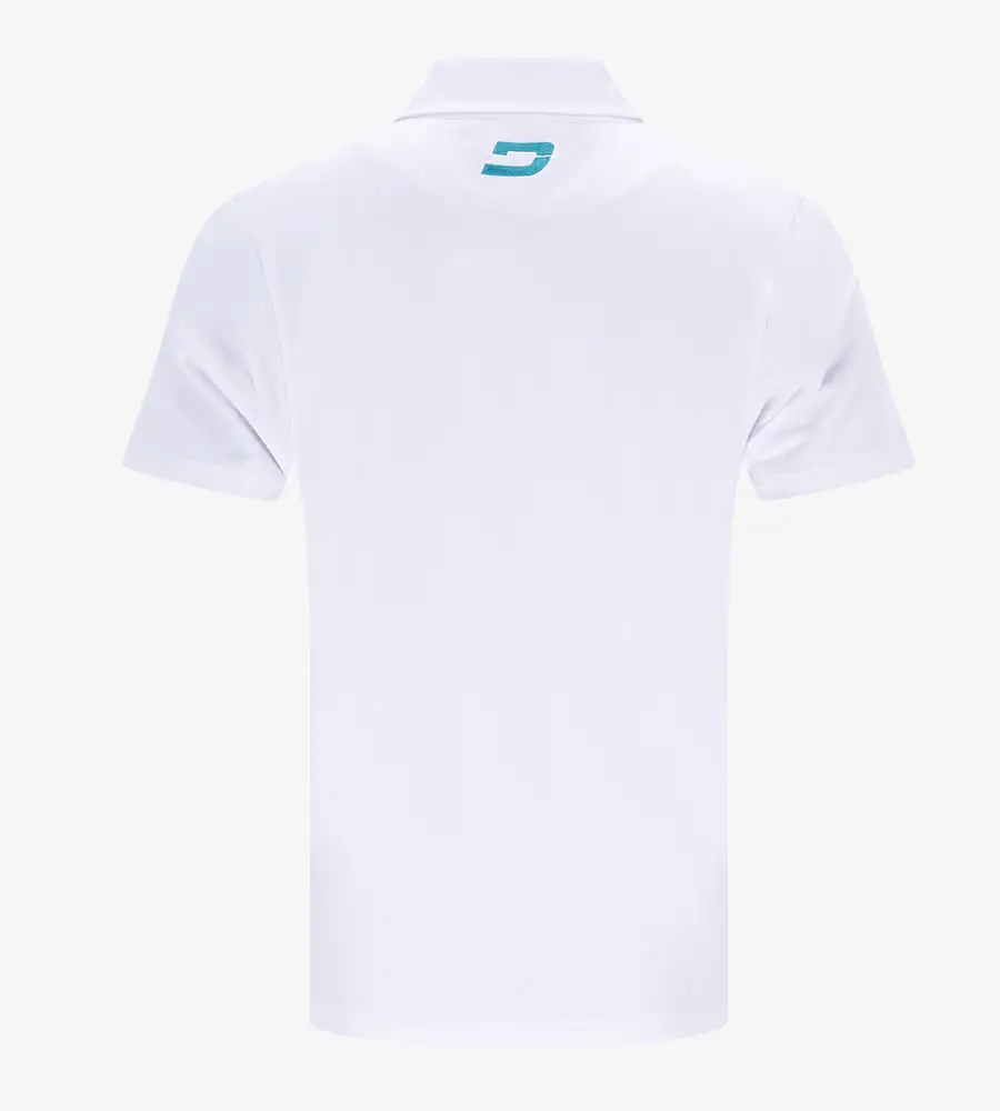 BLOCK PIQUE POLO - WHITE