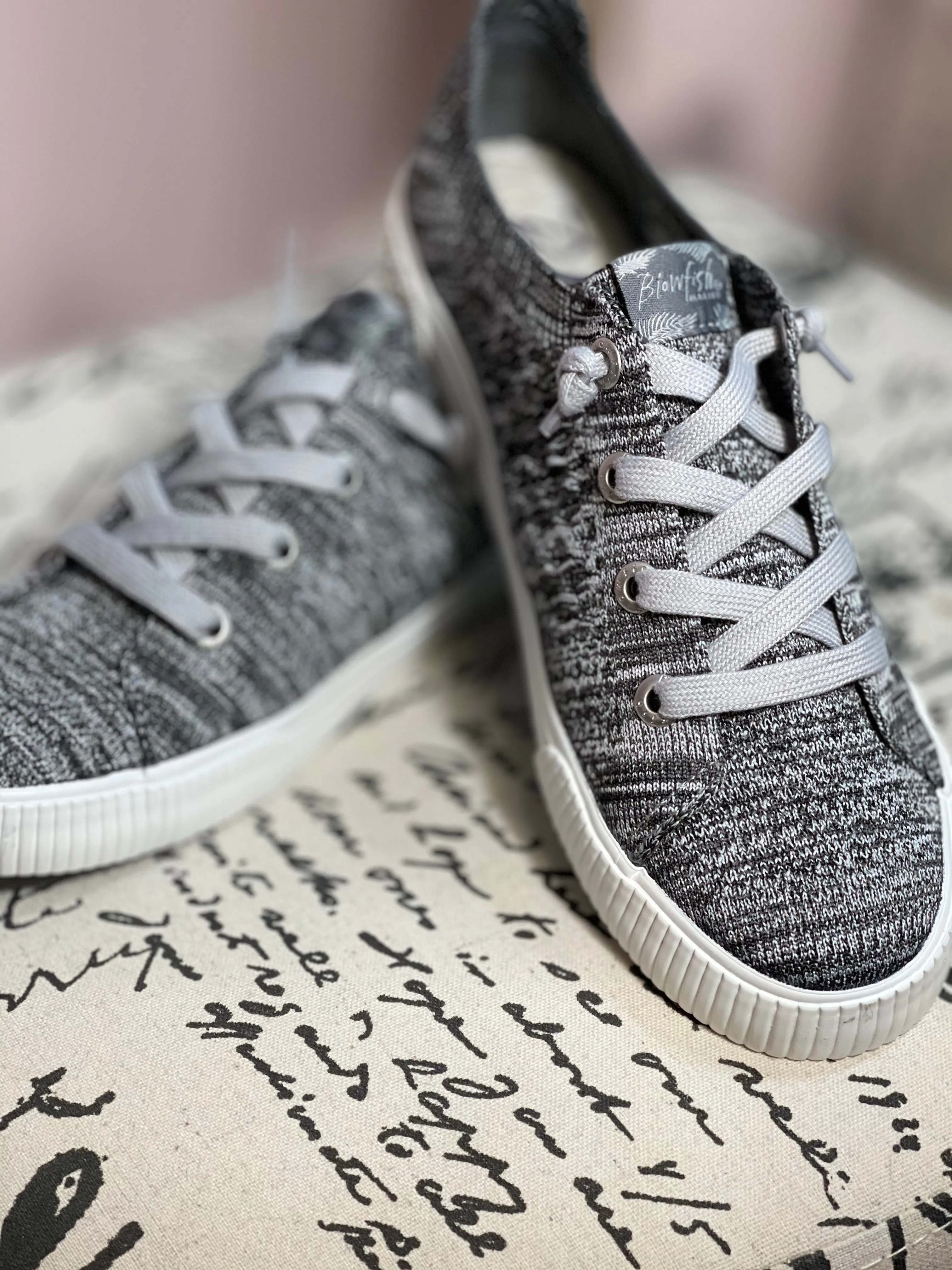 Blowfish Heathered Gray Free Spirit Sneaker