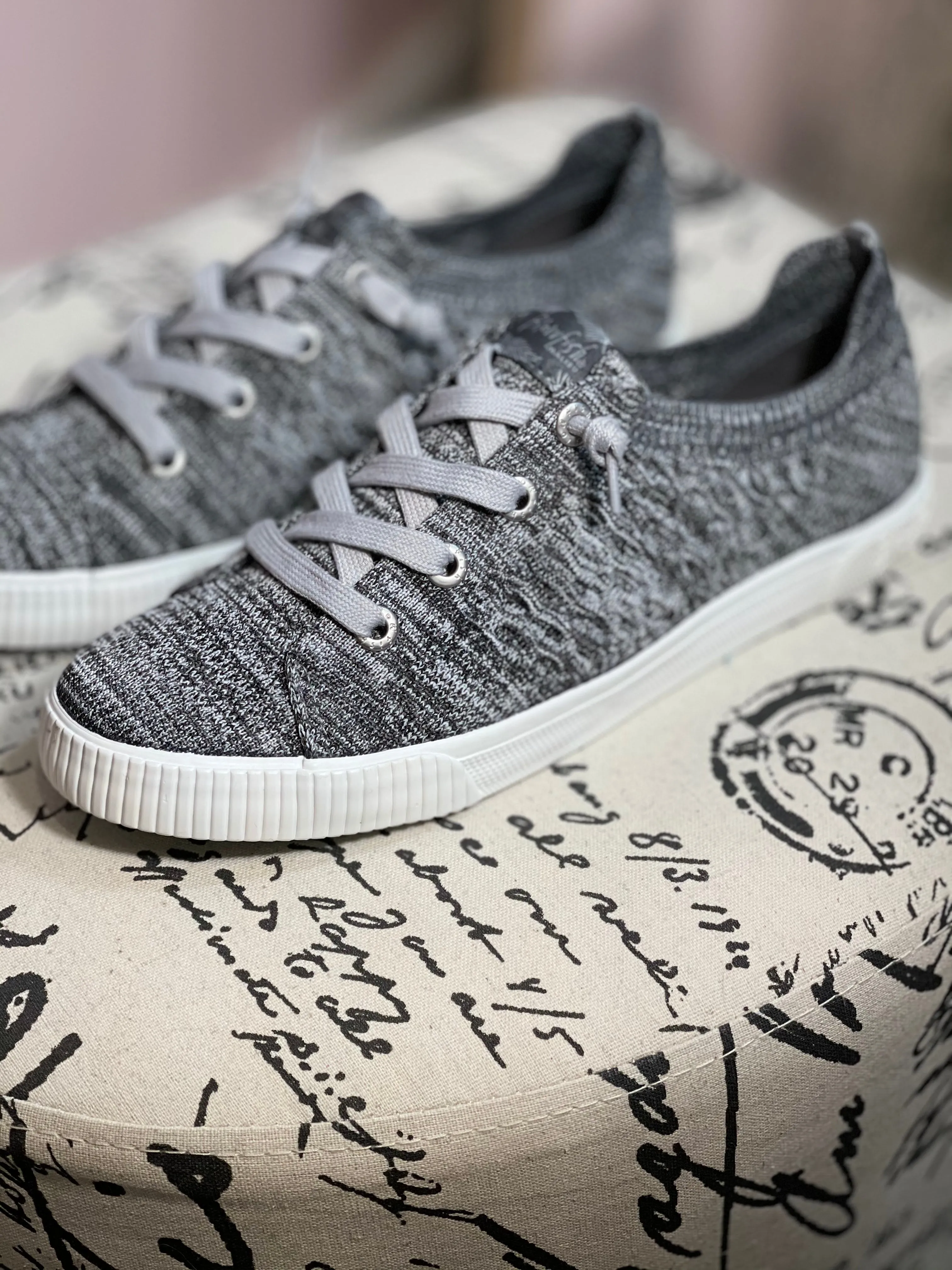 Blowfish Heathered Gray Free Spirit Sneaker