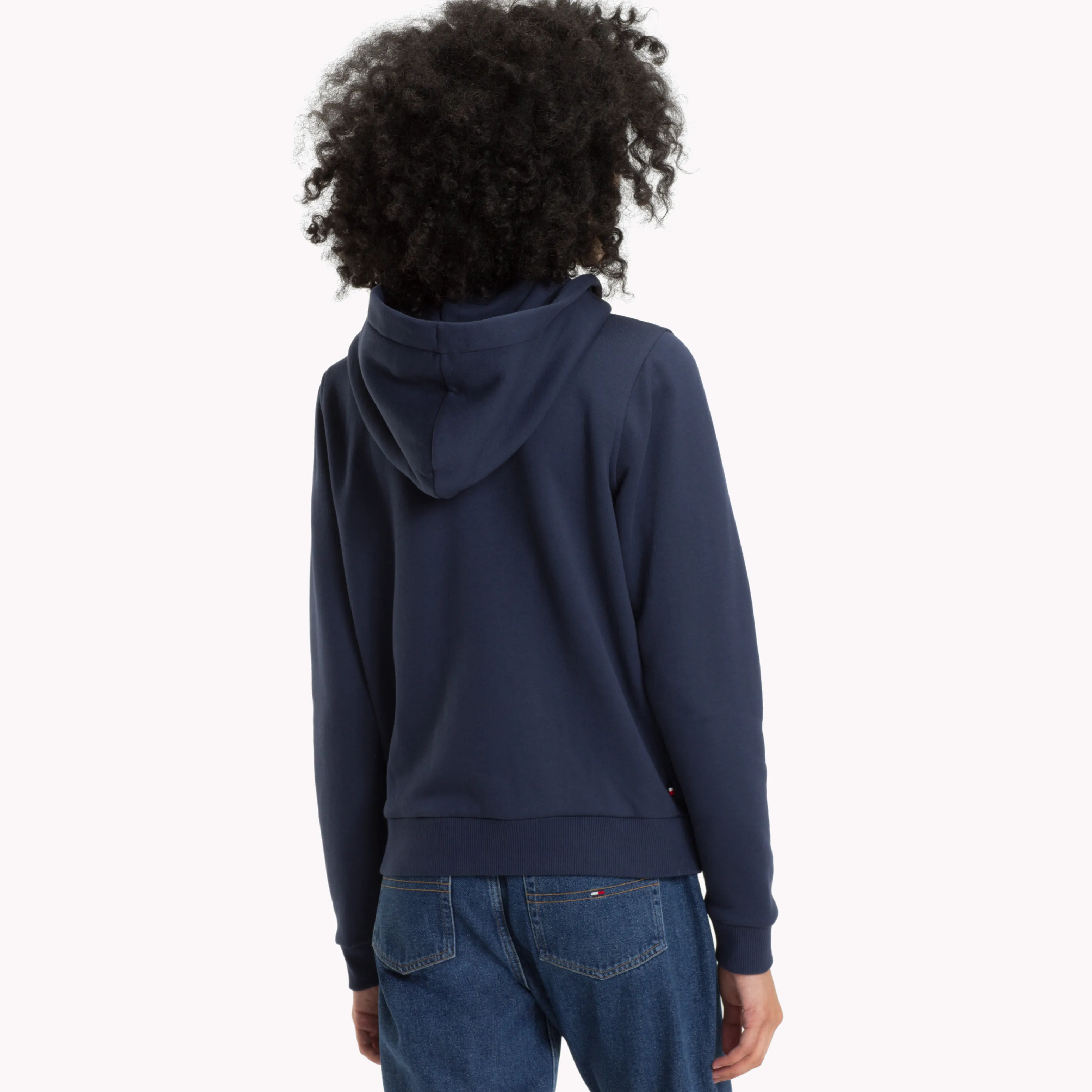 Blue Logo Zip-Thru Hoodie | Sweatshirts & Hoodies | Tommy Hilfiger