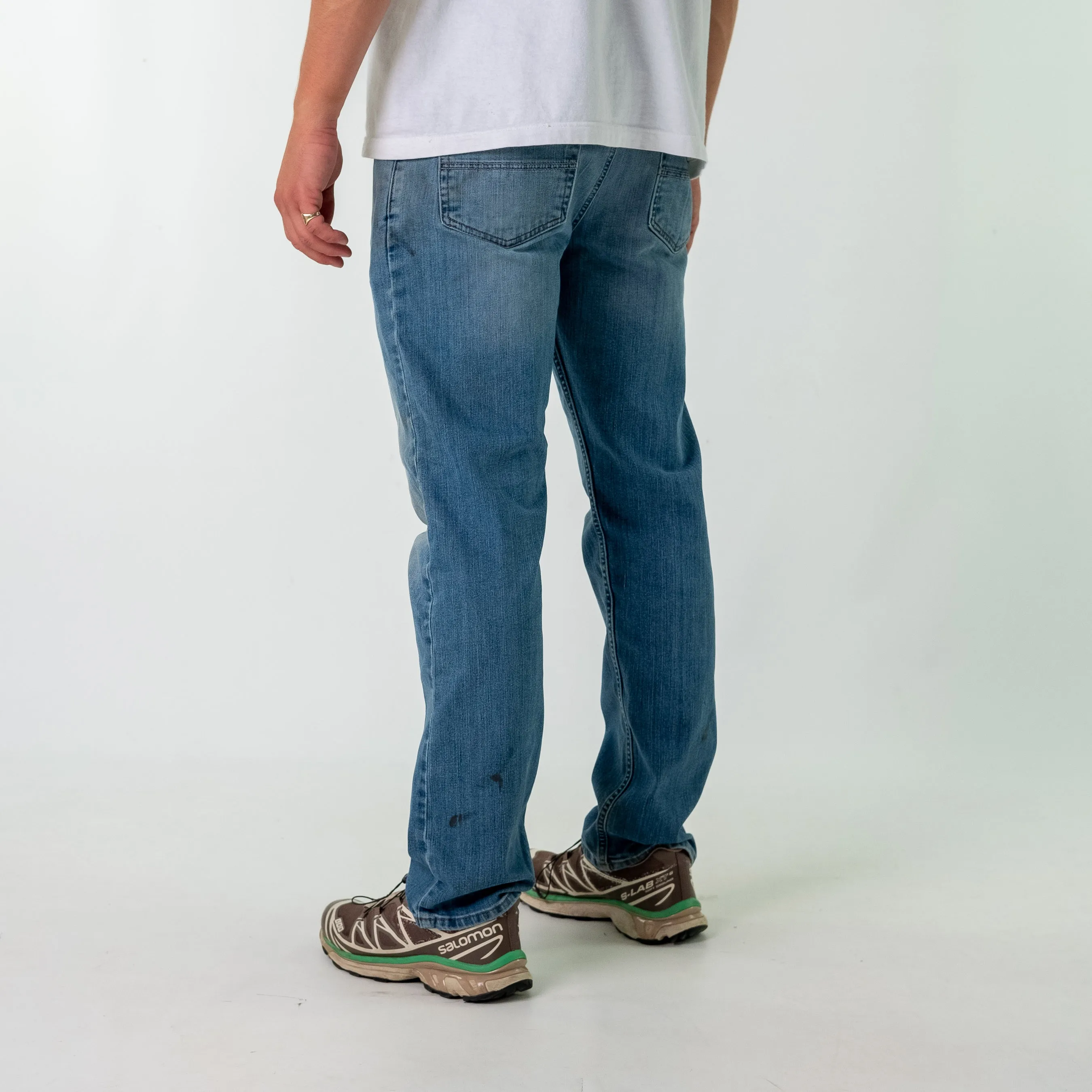 Blue y2ks Carhartt Denim Jeans Baggy Pants (34x30)