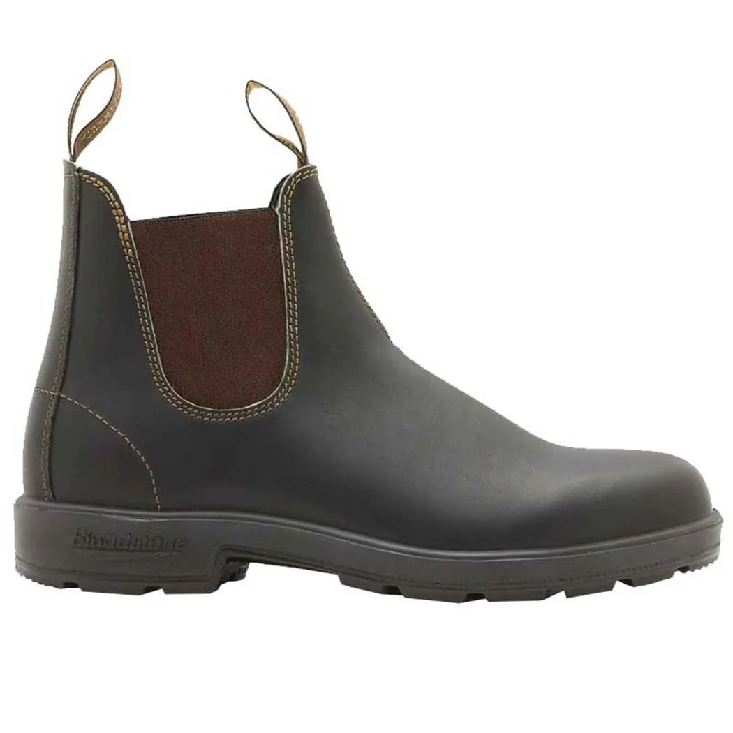 Blundstone 500 Classic Stout Brown Leather Boot (Unisex)