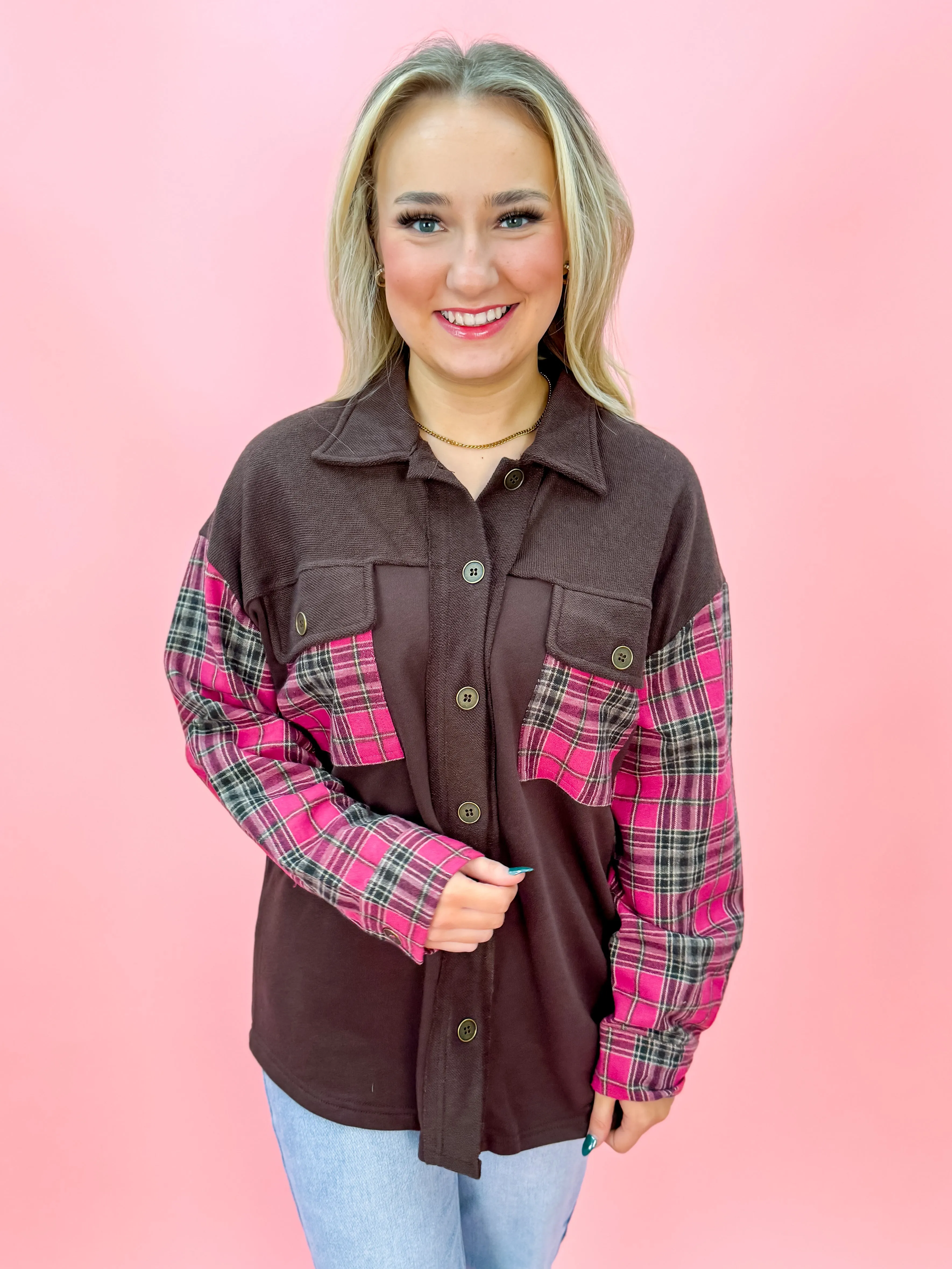 Breaking Plaid Shacket