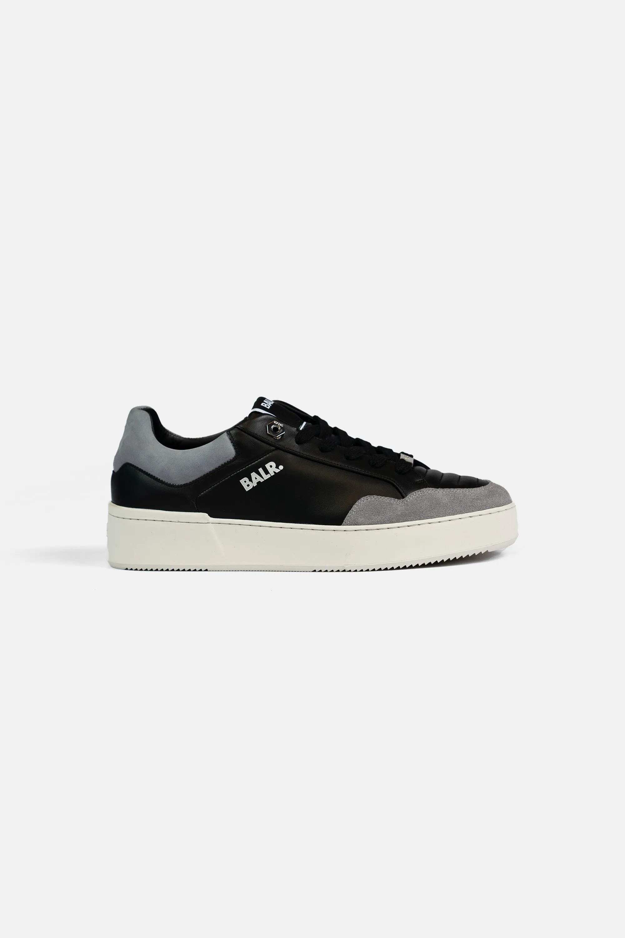 BT Leather Sneaker Black/Dark Grey/Grey