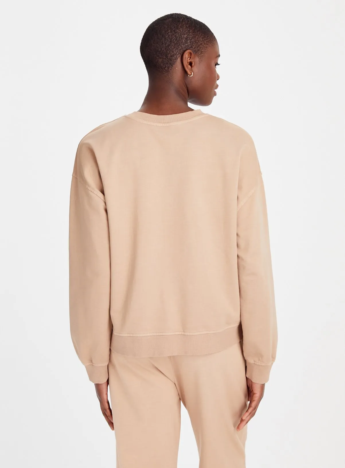 Buy Beige Washed Coord Sweatshirt XL | Hoodies and sweatshirts | Tu