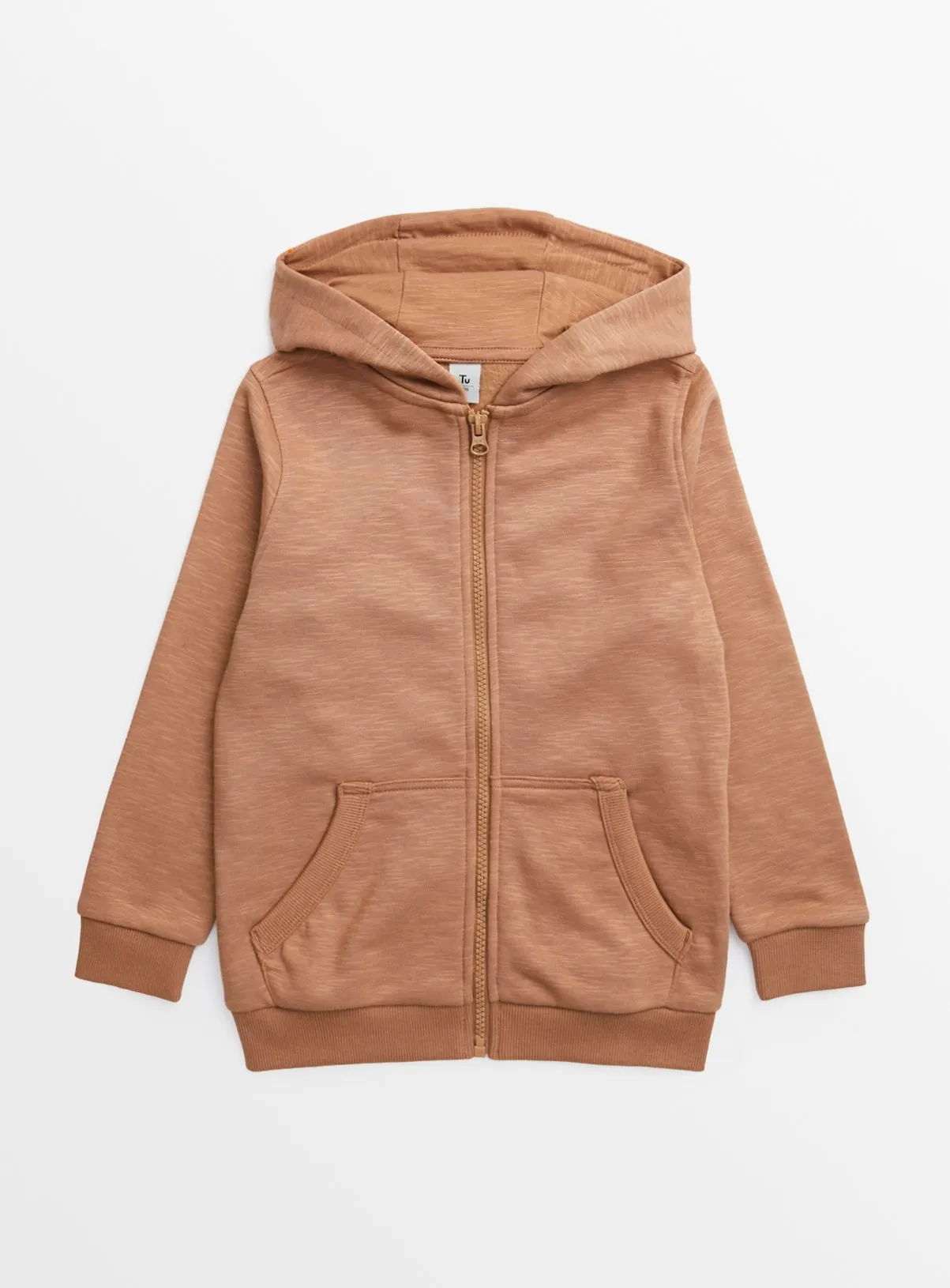 Buy Brown Zip-Through Hoodie 5 years | Jumpers and hoodies | Tu