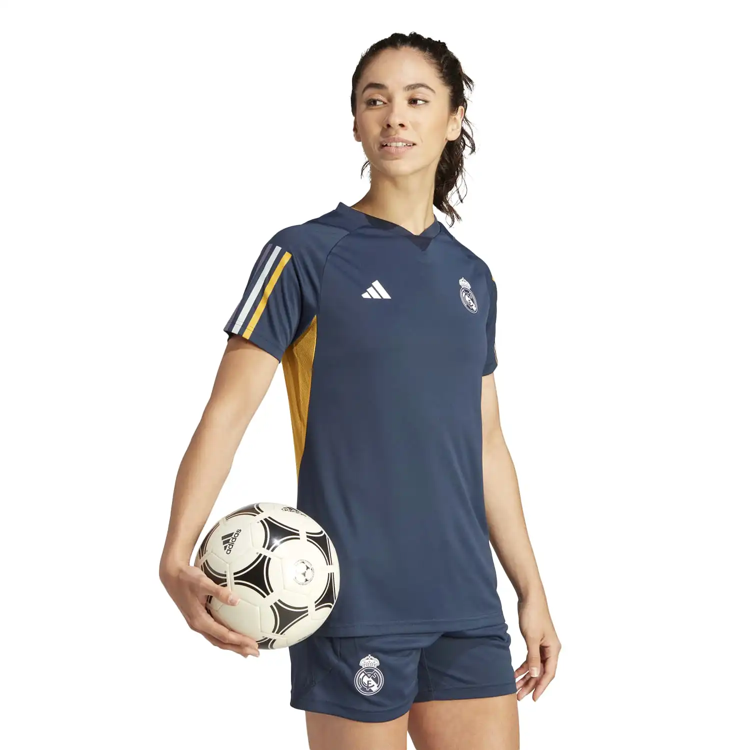 Camiseta adidas Mujer Entrenamiento 23/24 Azul Marino