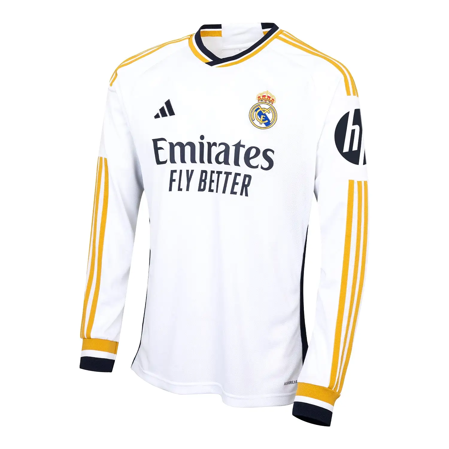 Camiseta Manga Larga Hombre Primera Equipación Blanca 23/24