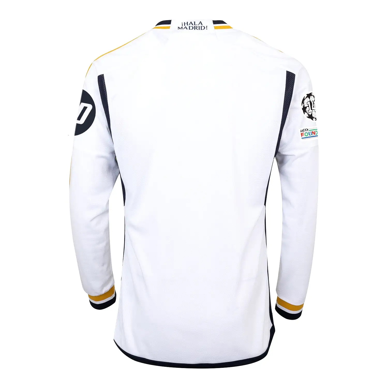 Camiseta Manga Larga Hombre Primera Equipación Blanca 23/24