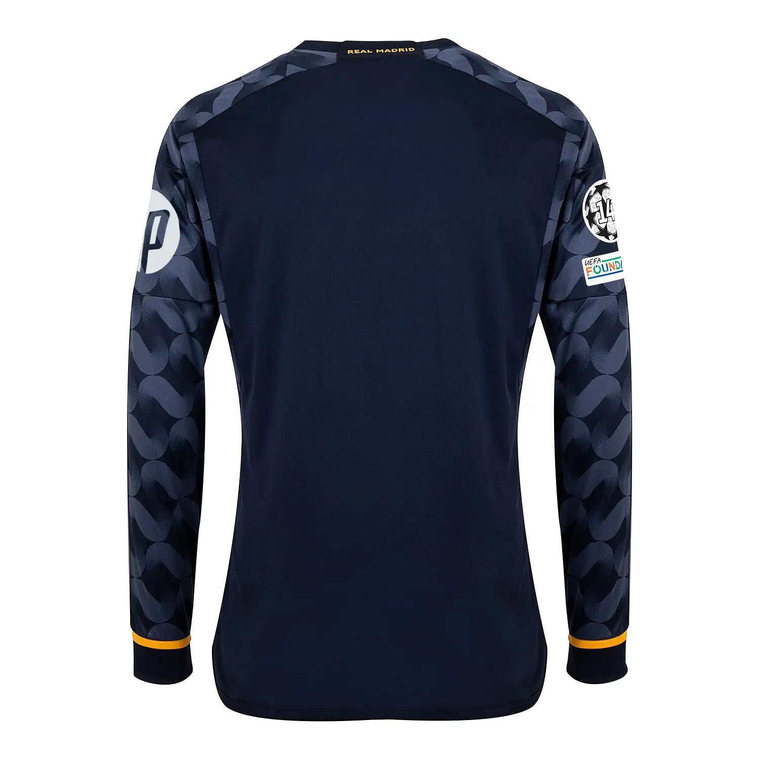 Camiseta Manga Larga Hombre Segunda Equipación Azul Marino 23/24