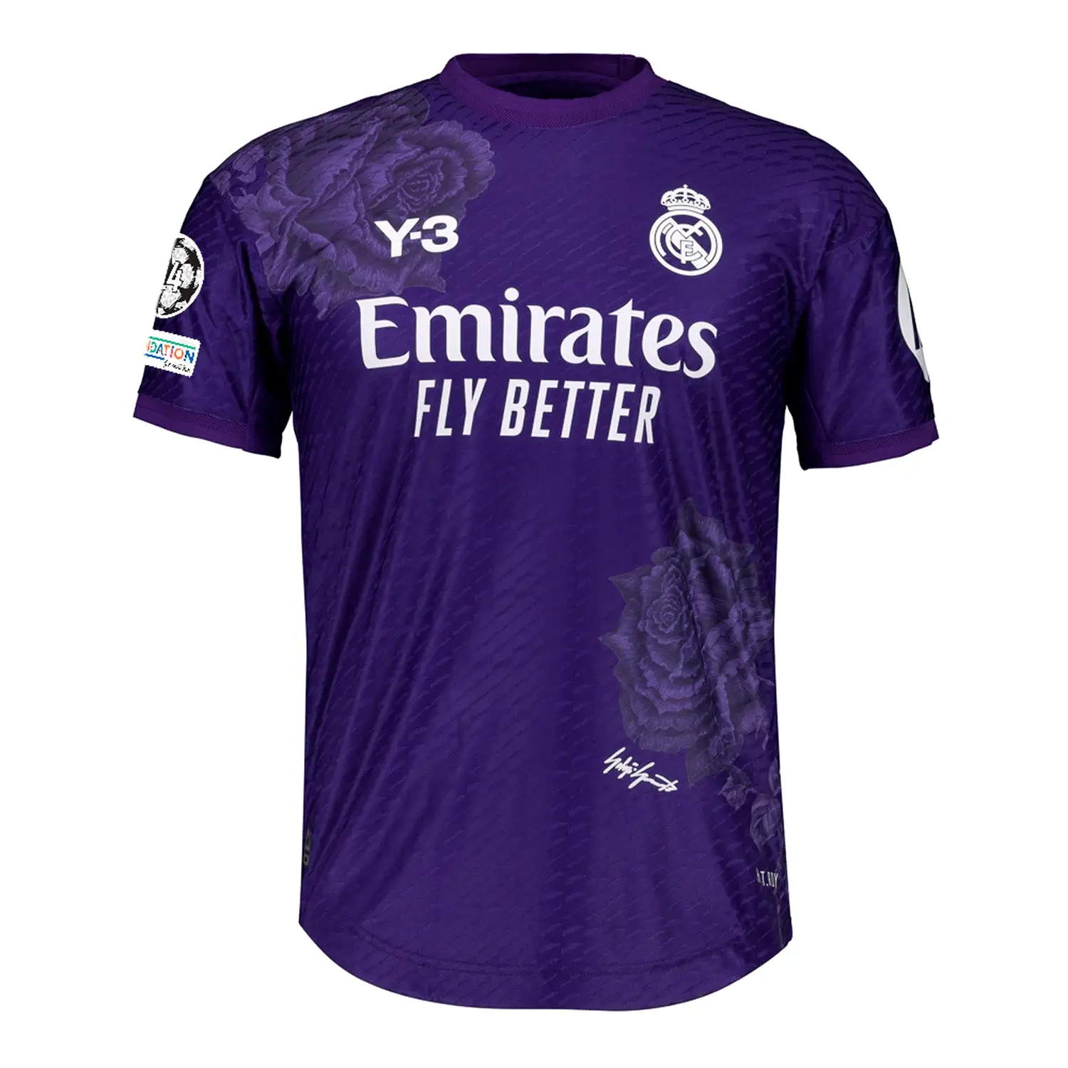 Camiseta Y-3 Hombre Cuarta Equipación Morada 23/24