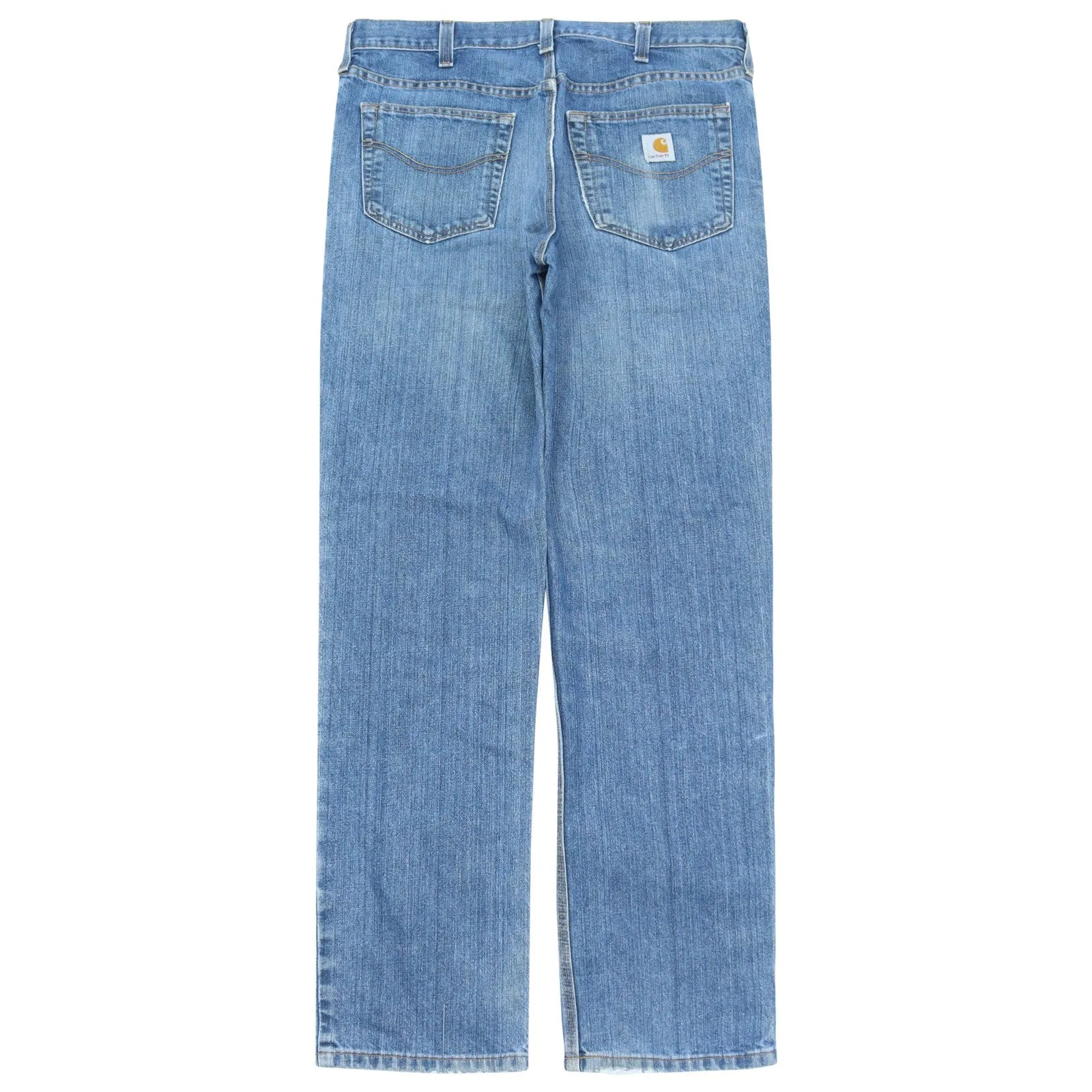 Carhartt Blue Faded Denim Jeans