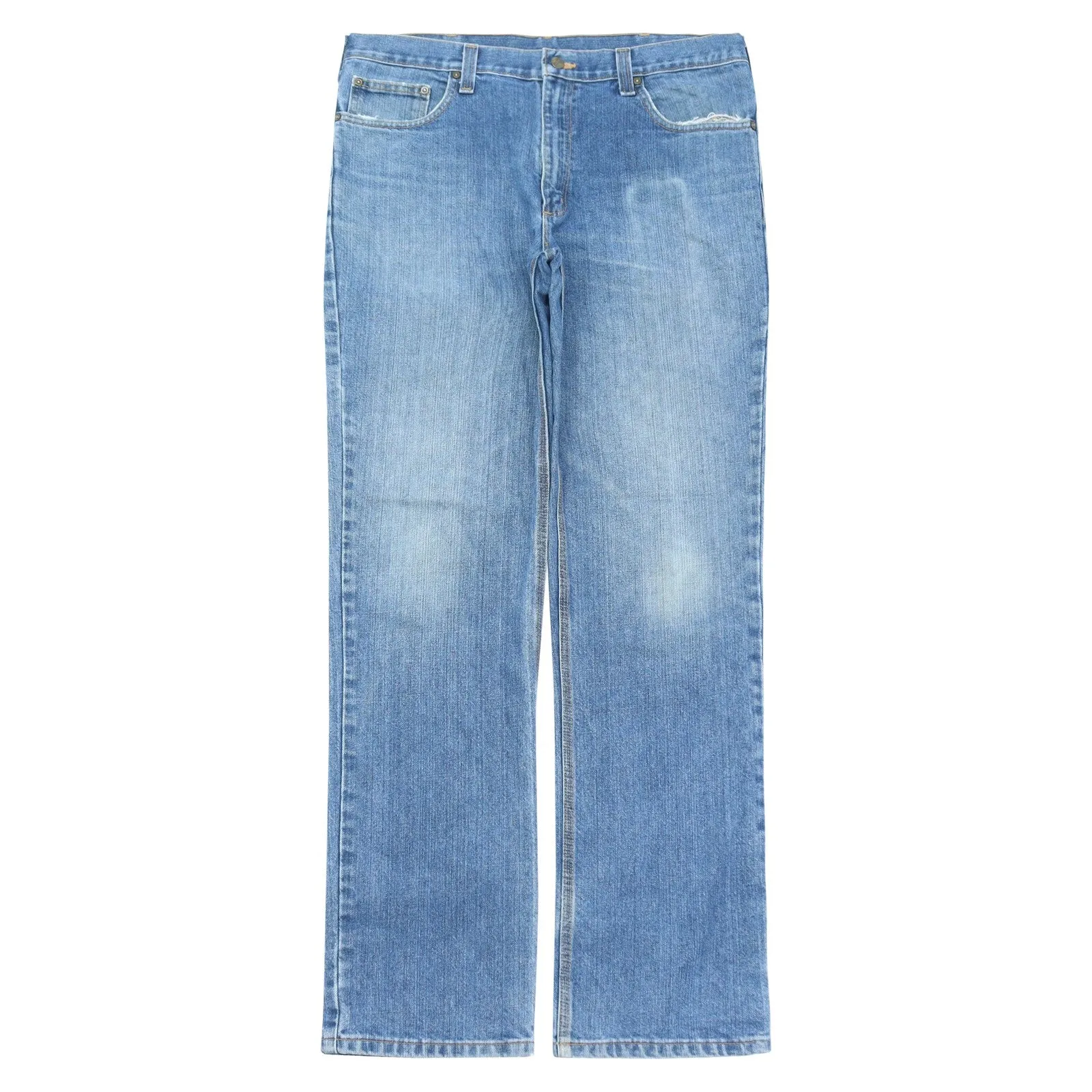 Carhartt Blue Faded Denim Jeans