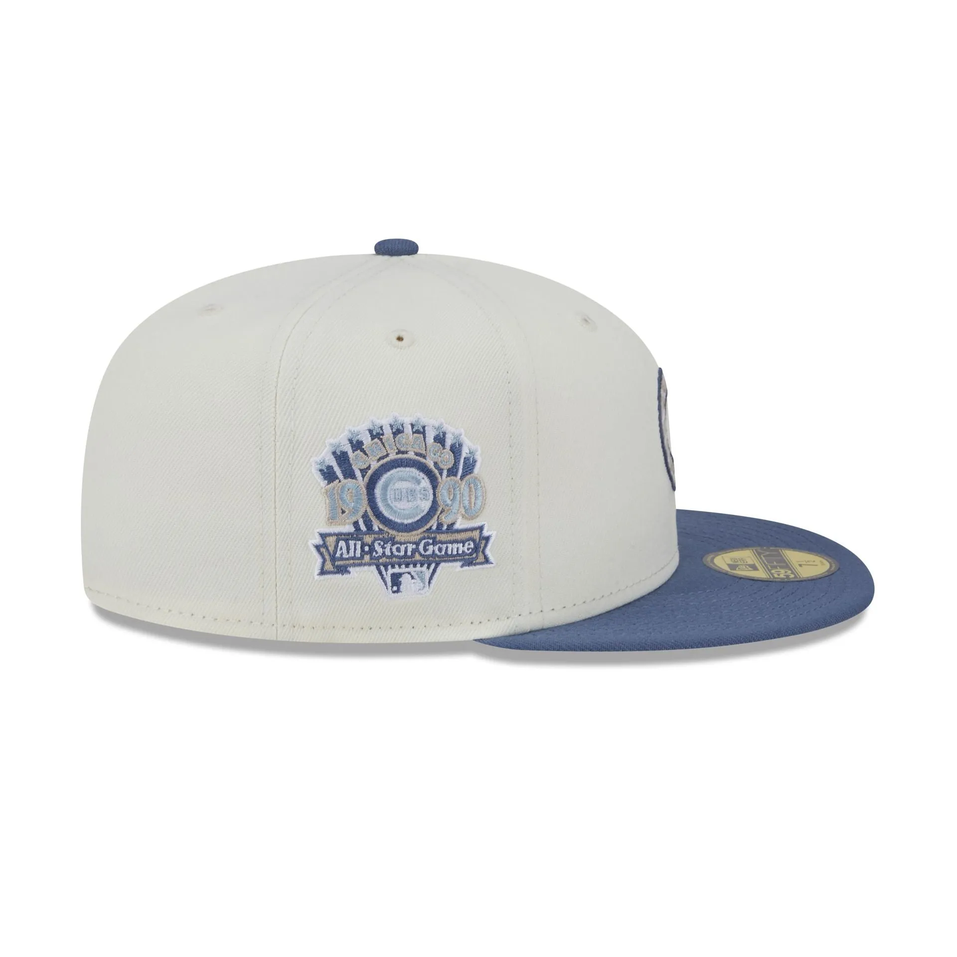 Chicago Cubs Wavy Chainstitch 59FIFTY Fitted Hat