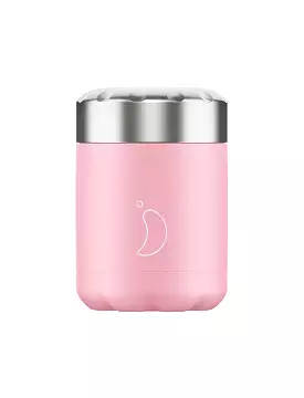 Chillys 300ml Food Pot Pastel Pink