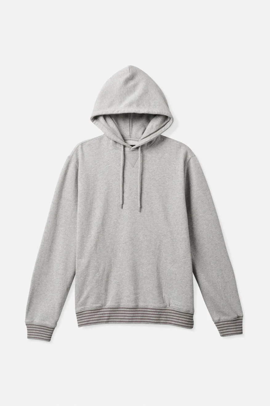 Collegiate Pocket Hood - Heather Grey/Pebble Worn Wash