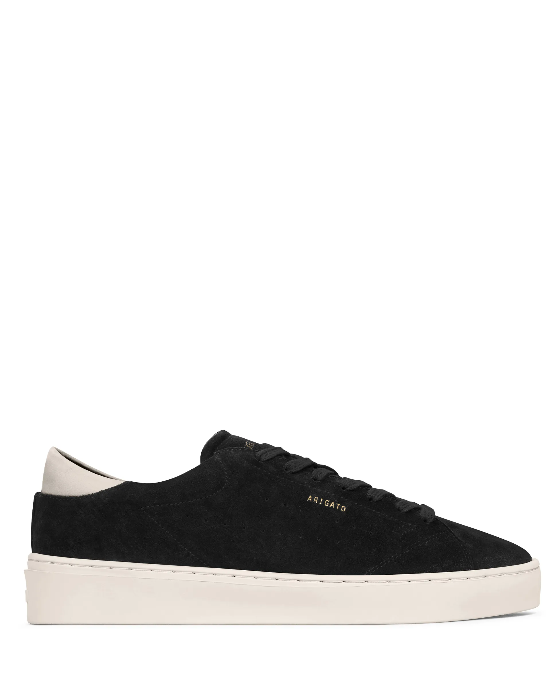 Court Sneaker Suede Black/Off-white Suede