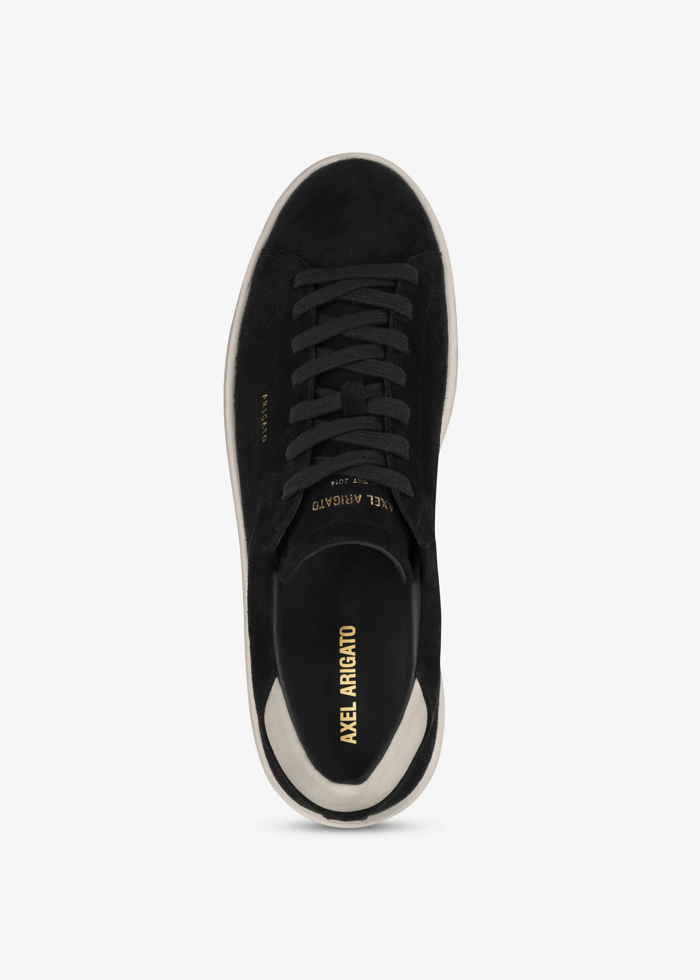 Court Sneaker Suede Black/Off-white Suede