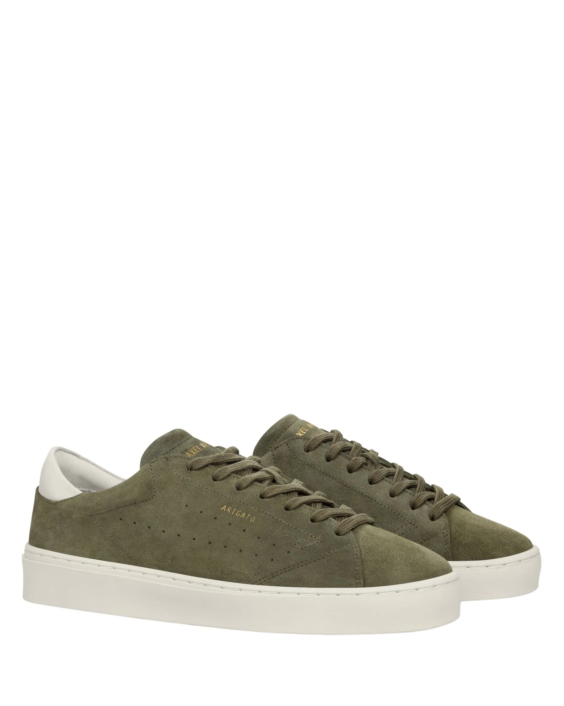 Court Sneaker Suede Green/Off-white Suede