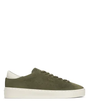 Court Sneaker Suede Green/Off-white Suede