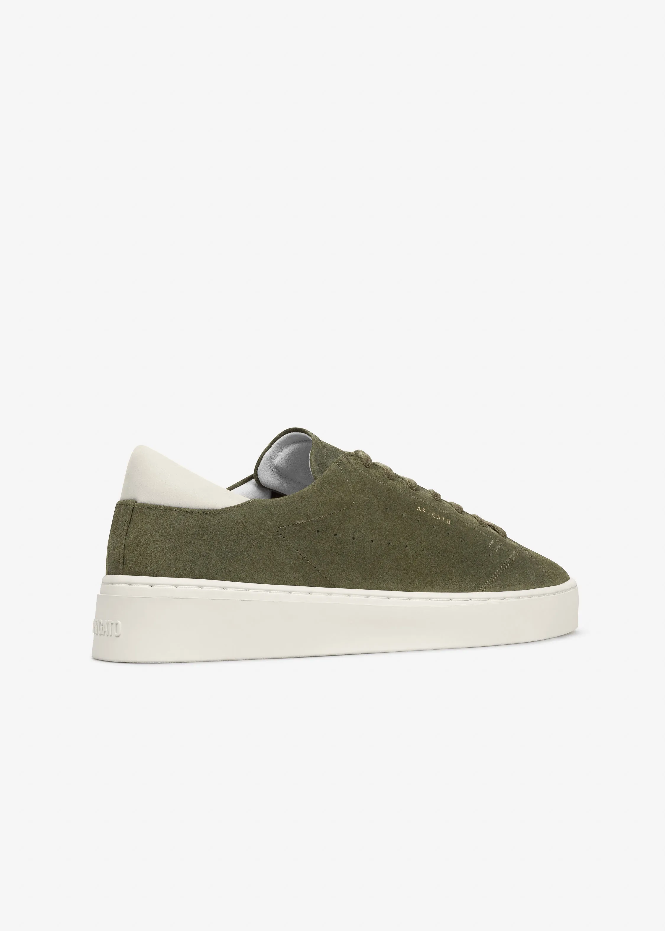 Court Sneaker Suede Green/Off-white Suede