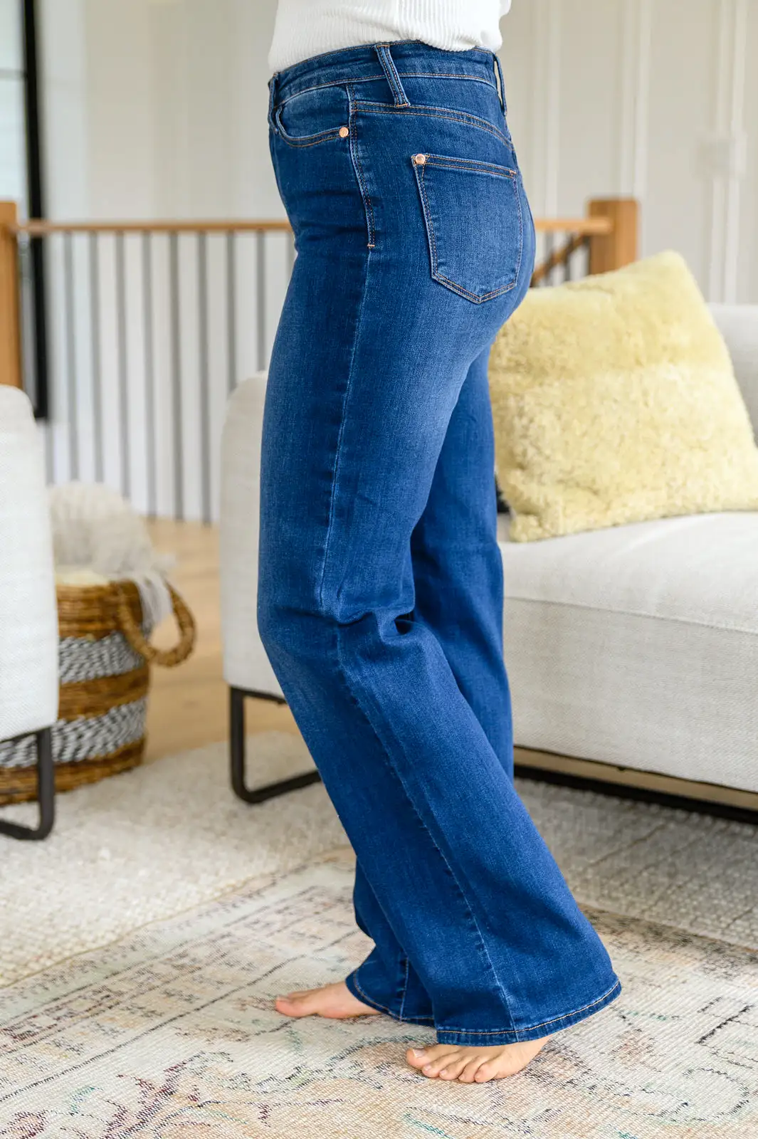 Daria Front Seam Wide Leg Trouser Jeans-- Use the code SPRINGJB for 20% off!