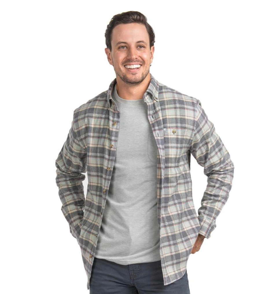 Delta Long Sleeve Flannel - Summit