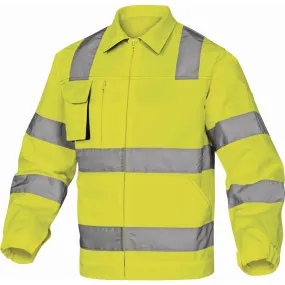 Delta Plus M2VHV Mach2 Hi-VIs Yellow Working Jacket