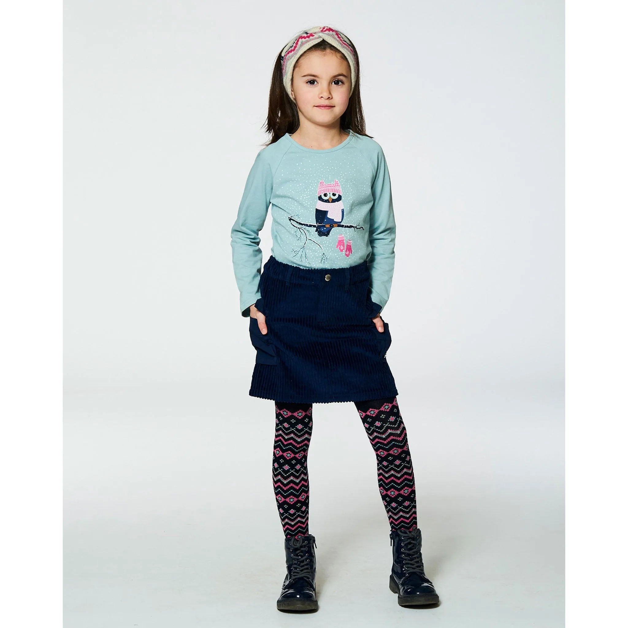 Deux par Deux Fresh Air Corduroy Skirt 3-6y  - Clement