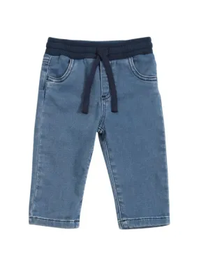 Dolce&Gabbana   Cotton denim jeans w/metal logo 