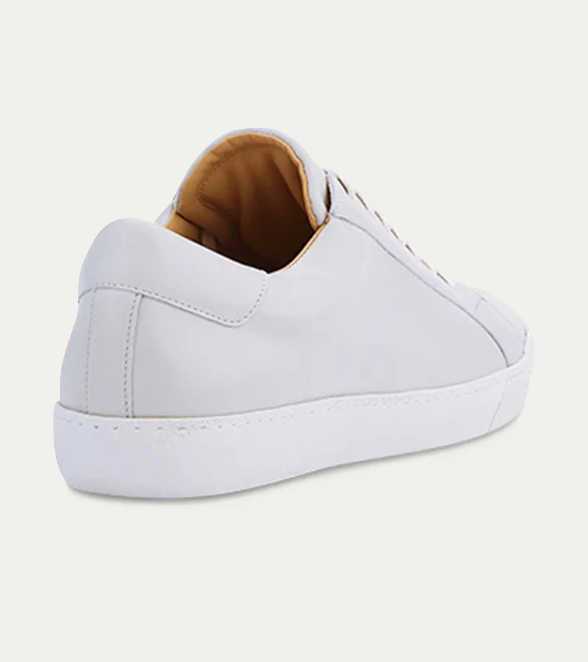 Dress Sneaker In Crema Leather