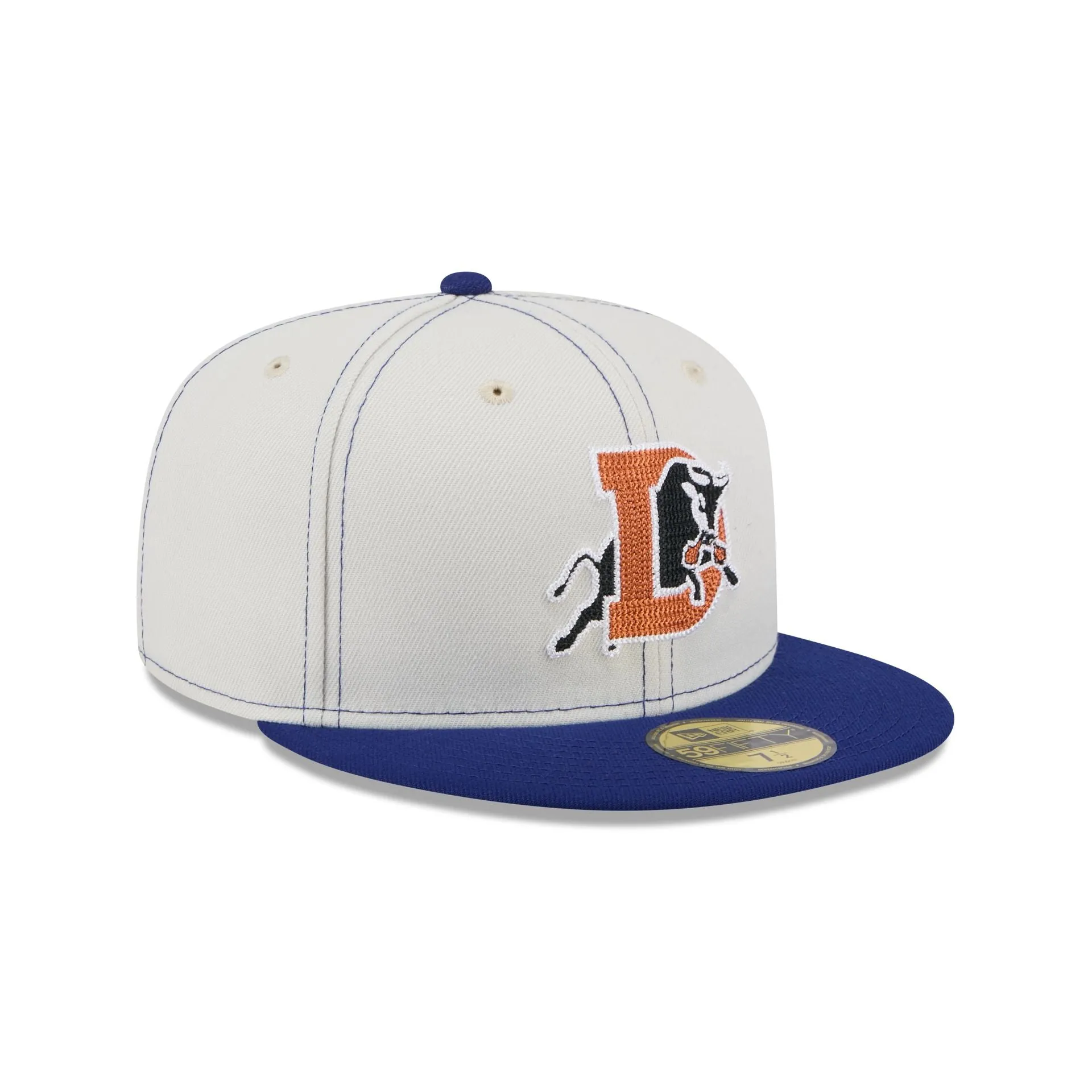 Durham Bulls Sandy Linen 59FIFTY Fitted Hat