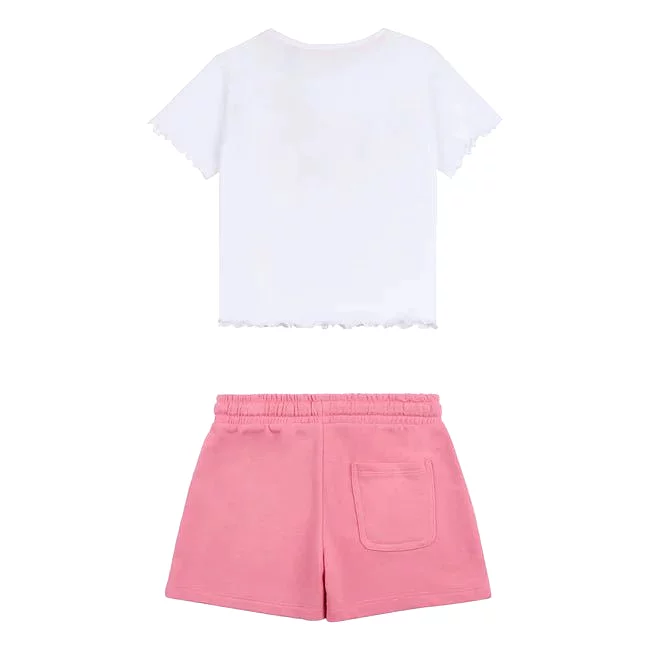 Elle Paint Graphic Boxy Tee & Short Set Junior