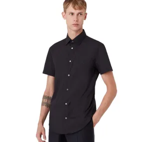 Emporio Armani Navy Short-Sleeved Shirt