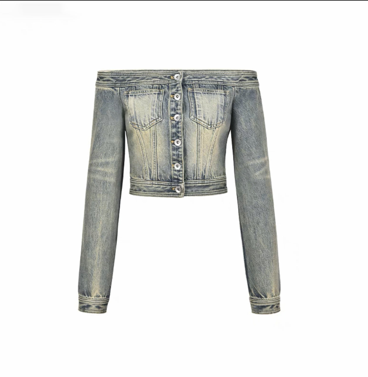 Evelyn Denim Long Sleeve