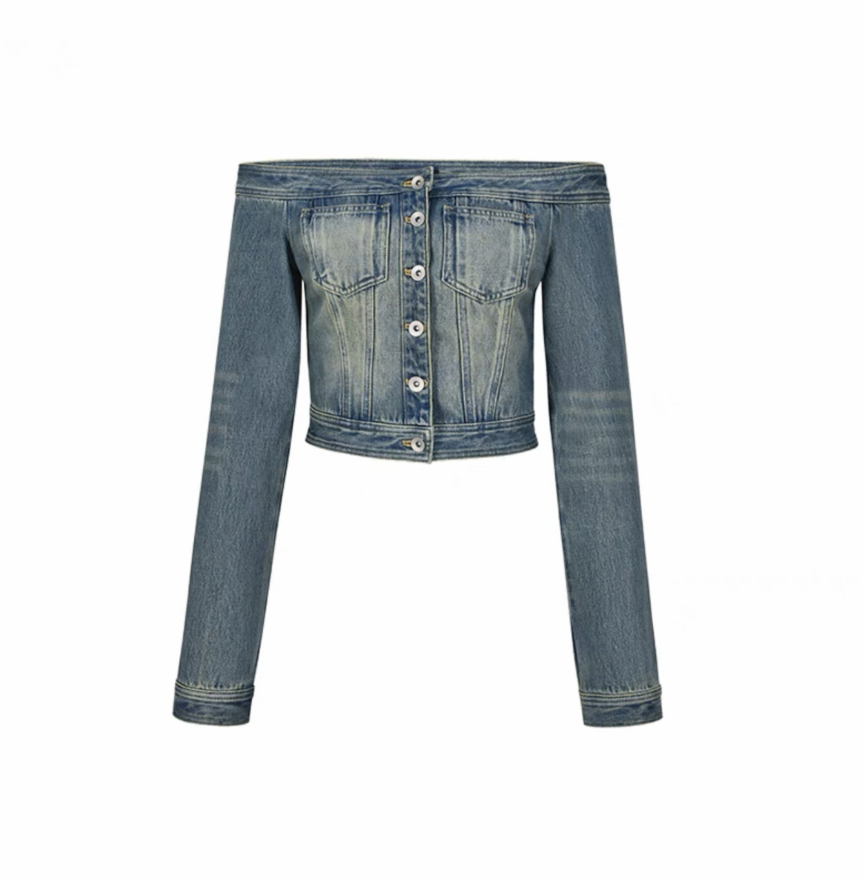 Evelyn Denim Long Sleeve